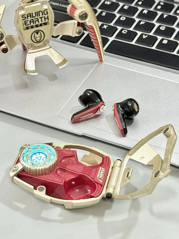 Iron Man Inspired ANC Wireless Earbuds ✨