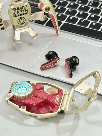 Iron Man Inspired ANC Wireless Earbuds ✨