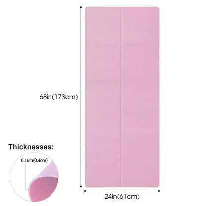 4MM Thick EVA Comfort Yoga Mat — Stretch, Relax & Protect Your Joints