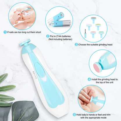 Safe & Gentle Baby Nail Trimmer 👶