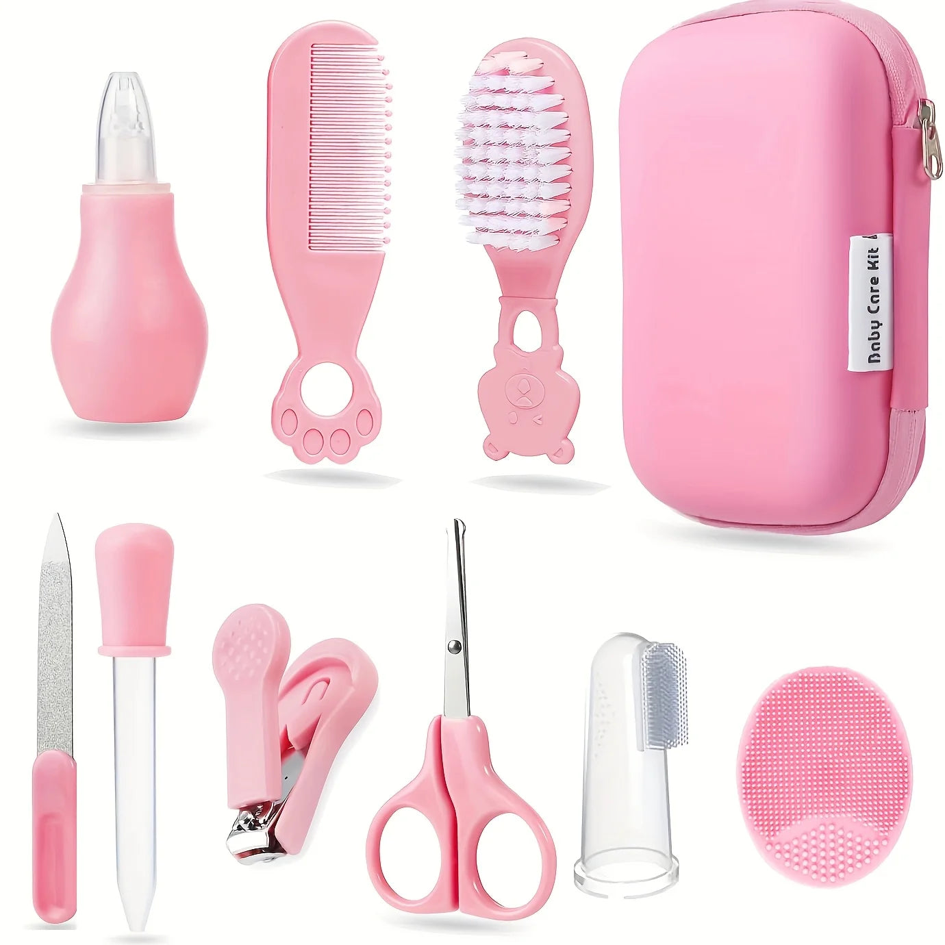 Complete Baby Grooming Kit with Travel Case