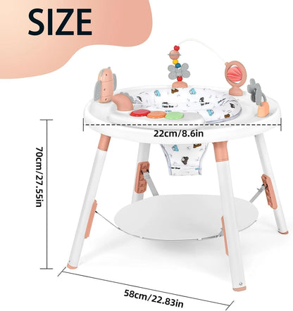 3-in-1 Baby Activity Center & Jumper Table