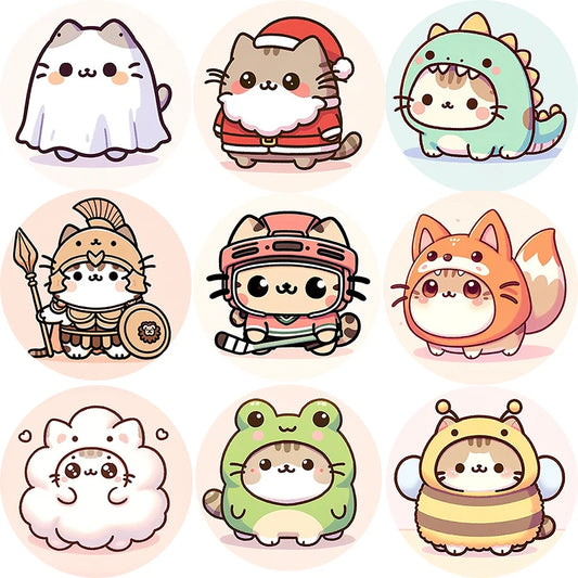 "Cute Anime Pop-Grip — Adorable Phone Holder & Stand"