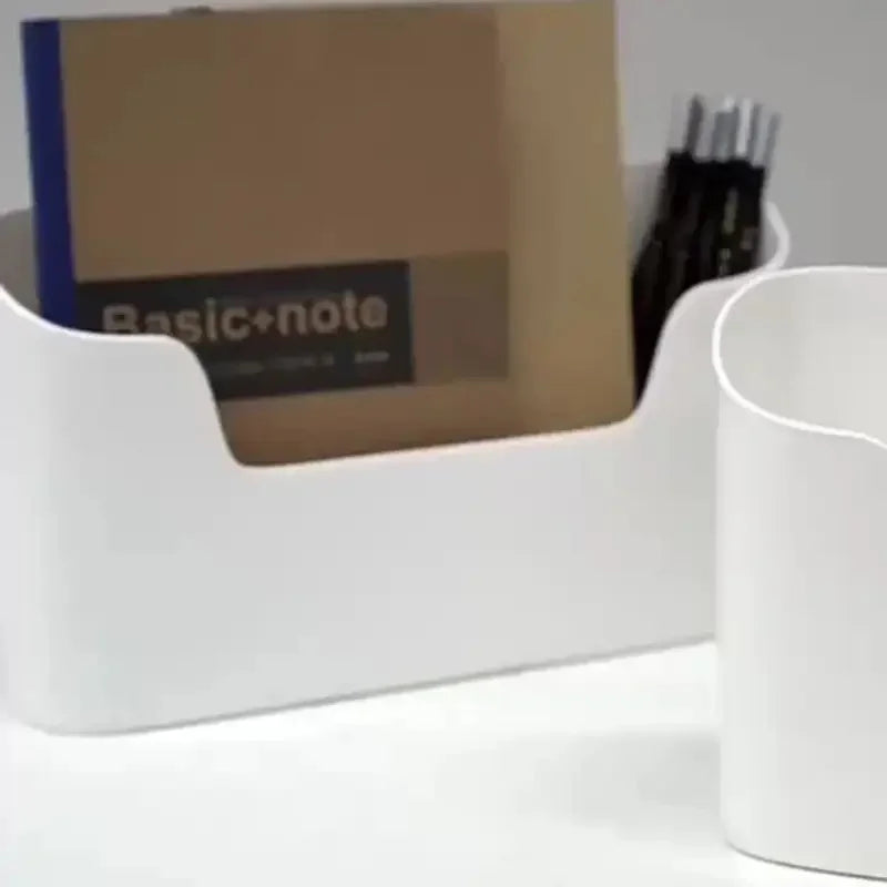 Door-Mounted Storage Pocket – Multi-Use Cabinet Organizer for Kitchen and Bathroom