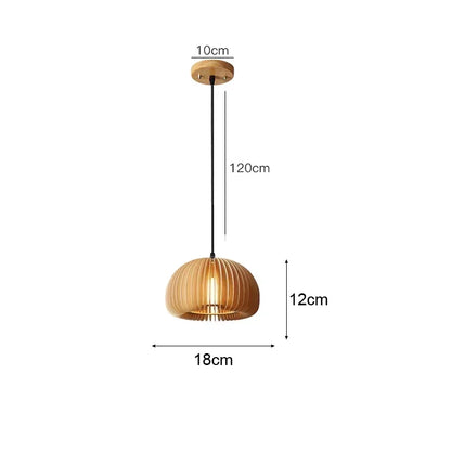 🌾 2025 Handwoven Bamboo Rattan Pendant Lamp – Japanese Style Ceiling Light for Bedroom, Dining & Living Spaces ✨