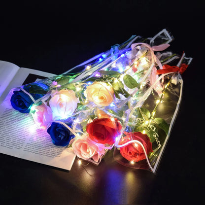 🌹 Glowing LED Rose – A Single Flower That Speaks Forever 💡💖