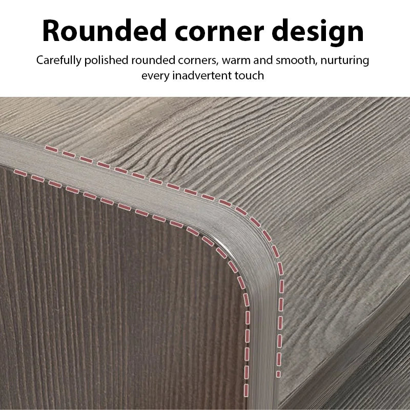 🪑 Modern Bedside Storage Table – Multi-Layer Nightstand with Drawer & Side Cabinet (Smart Bedroom Organizer)