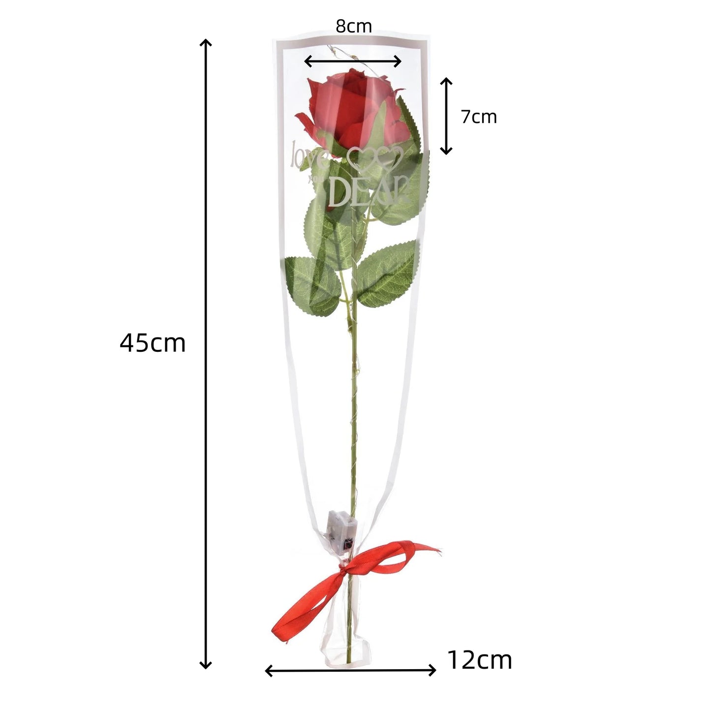 🌹 Glowing LED Rose – A Single Flower That Speaks Forever 💡💖