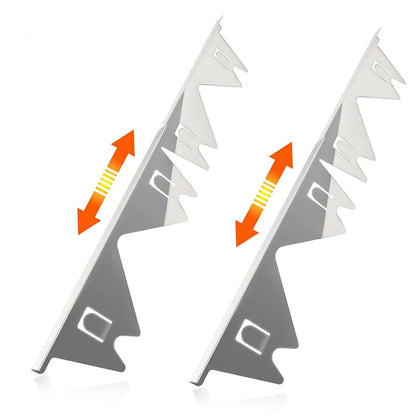 Stainless steal stove gap cover