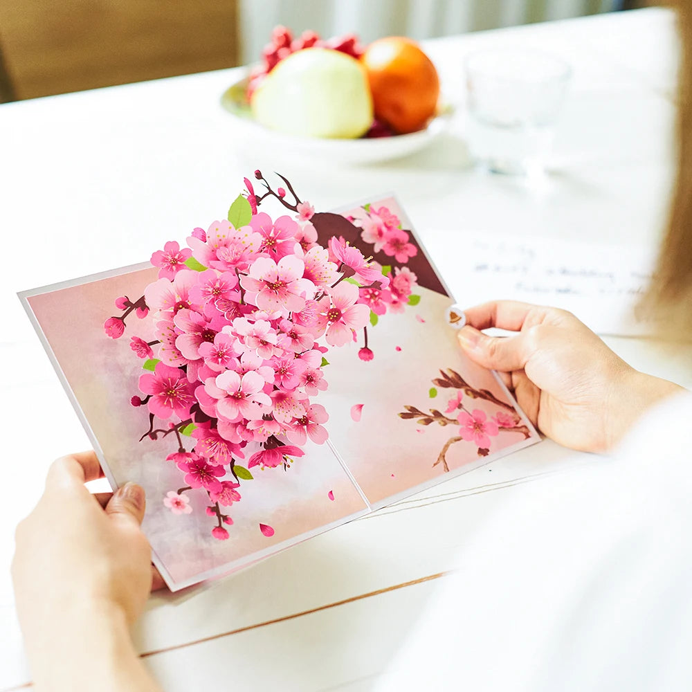 💌 3D Pop-Up Flower Greeting Card – A Blooming Surprise of Love 🌸✨