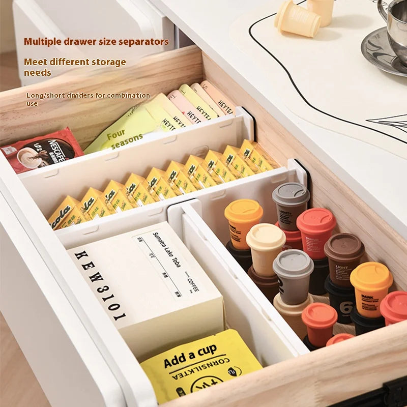 Expandable Drawer Divider – Adjustable Storage Separator for Clothes, Kitchen & Home Drawers