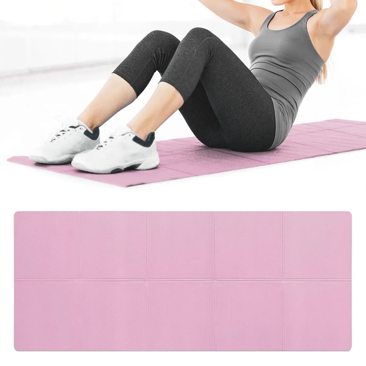 4MM Thick EVA Comfort Yoga Mat — Stretch, Relax & Protect Your Joints