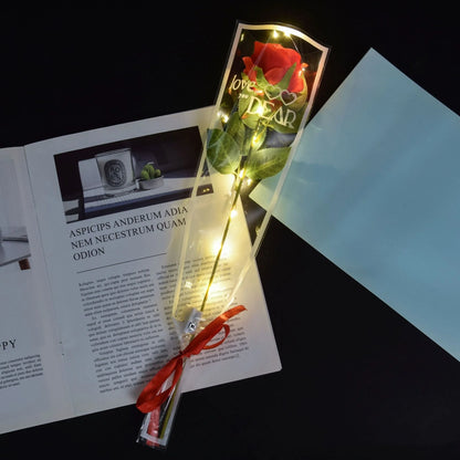 🌹 Glowing LED Rose – A Single Flower That Speaks Forever 💡💖