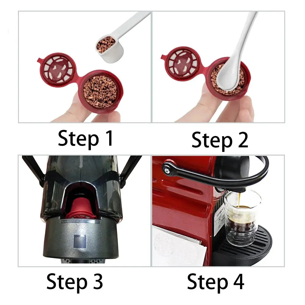 Reusable Coffee Capsule Kit – Brew & Save Every Day