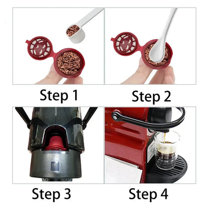Reusable Coffee Capsule Kit – Brew & Save Every Day