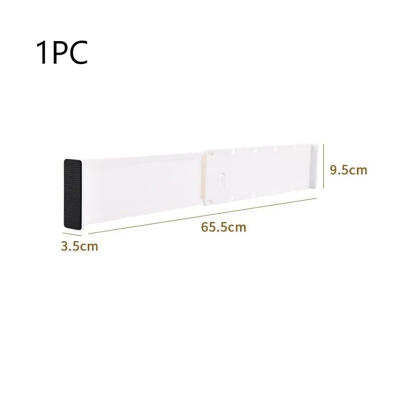 Expandable Drawer Divider – Adjustable Storage Separator for Clothes, Kitchen & Home Drawers