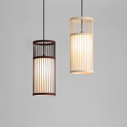 🏮 Japanese Bamboo Chandelier – Handwoven Rattan Pendant Light for Modern Wabi-Sabi Interiors ✨