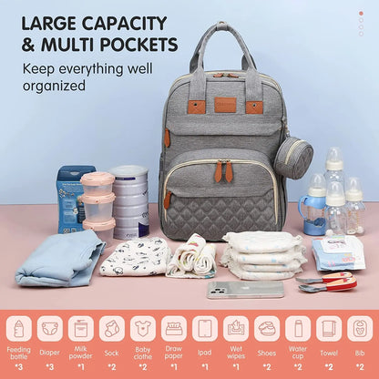 3-in-1 Convertible Baby Travel Crib Backpack ✨🍼