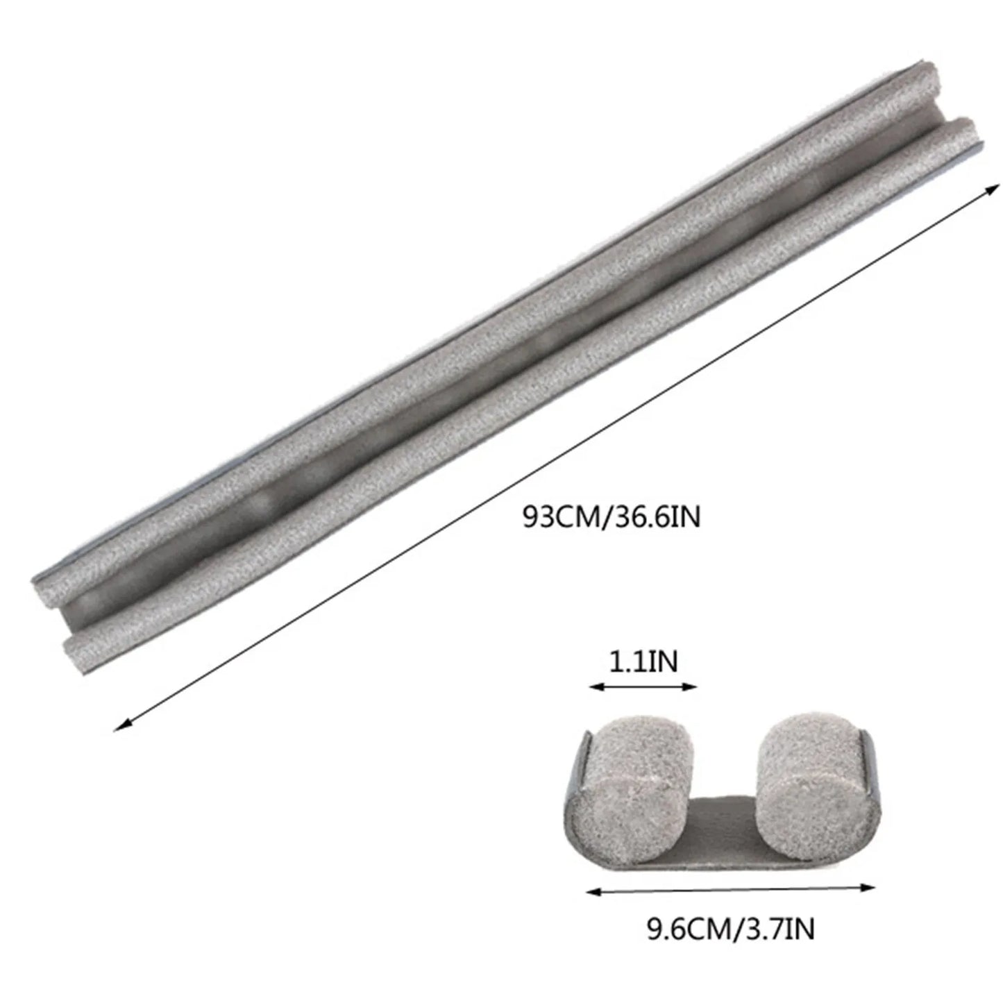 ❄️ Winter Door Draft Stopper Seal Strip — Block Cold Air, Save Heat & Stay Cozy (90 cm X 12 cm)