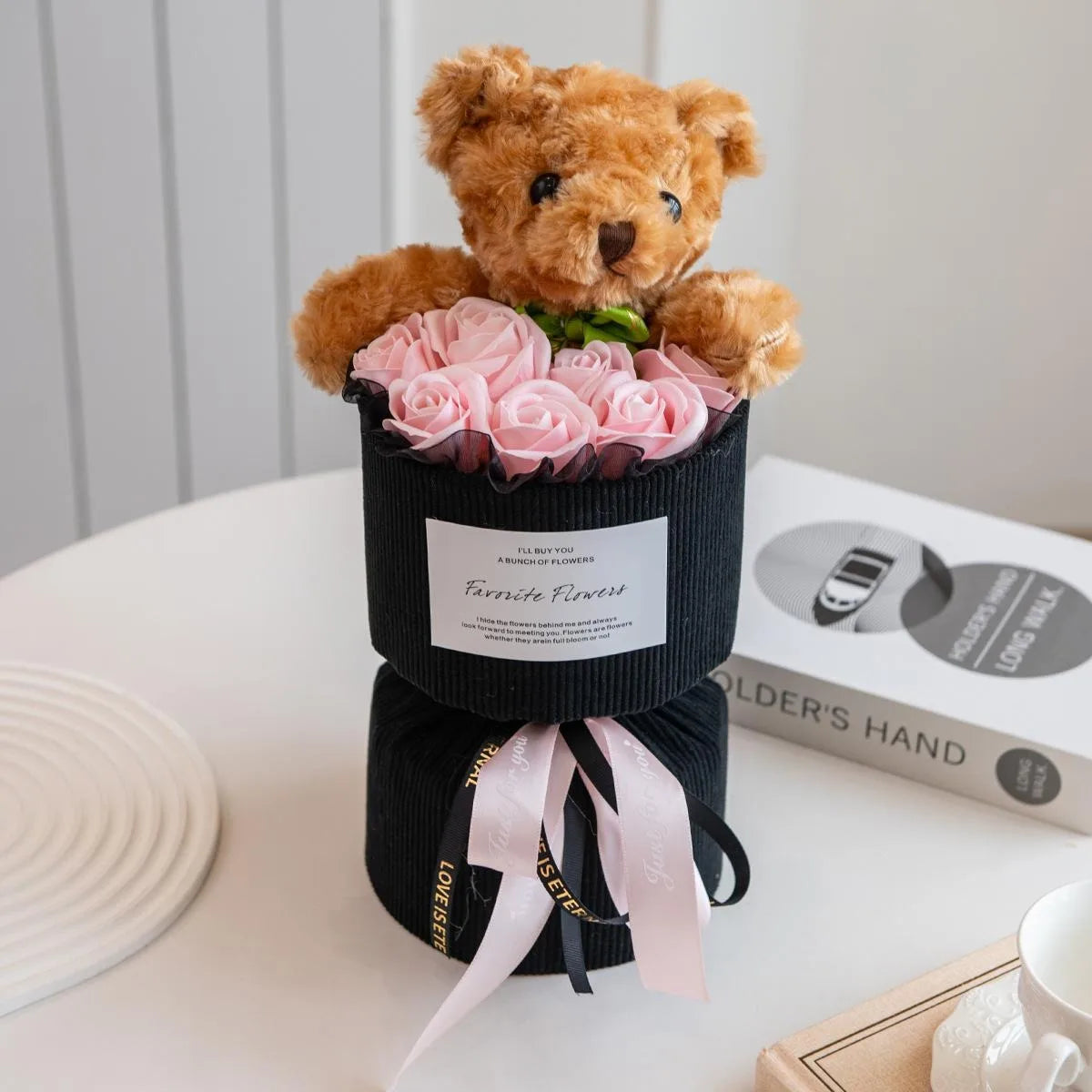 🧸 Teddy Bear Rose Box – A Cute Forever Valentine Gift 🌹❤️