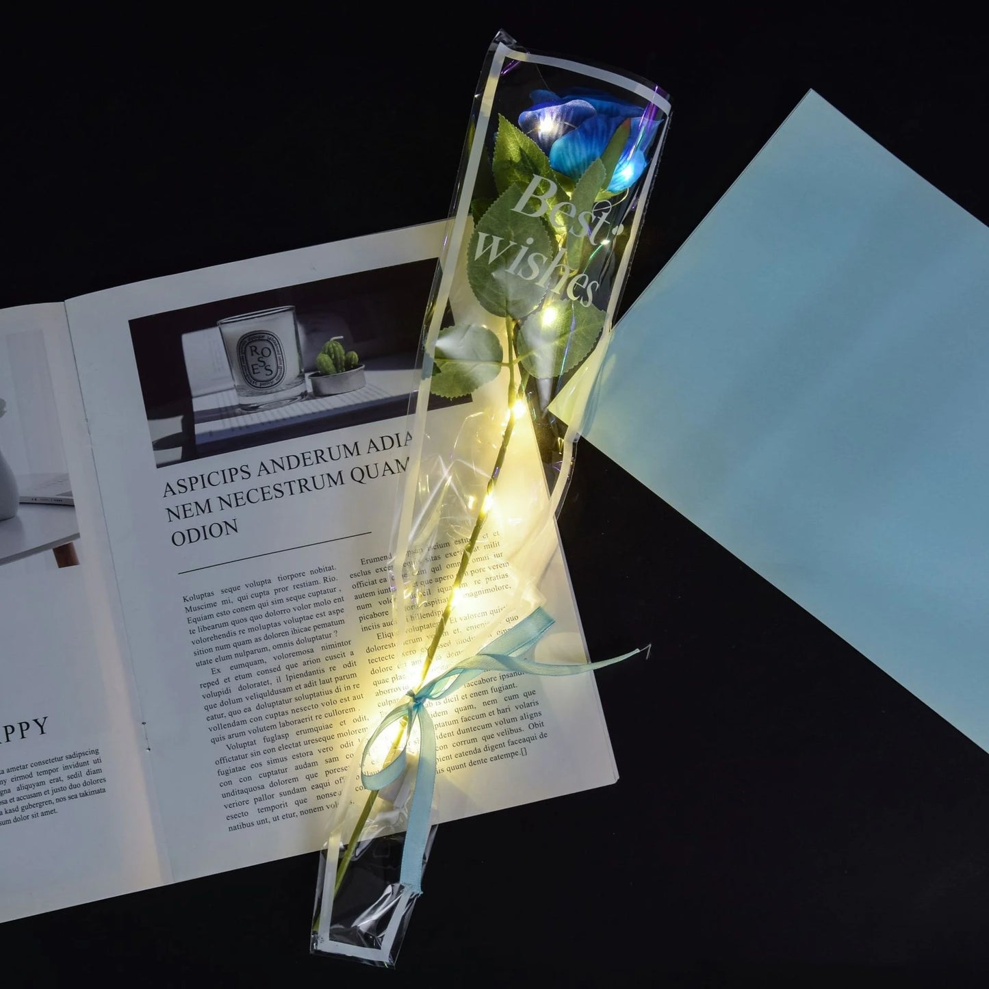 🌹 Glowing LED Rose – A Single Flower That Speaks Forever 💡💖