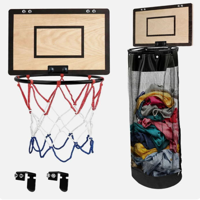 Basketball Laundry Hamper for Kids ⭐