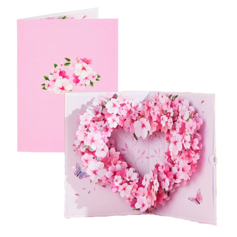 💌 3D Pop-Up Flower Greeting Card – A Blooming Surprise of Love 🌸✨