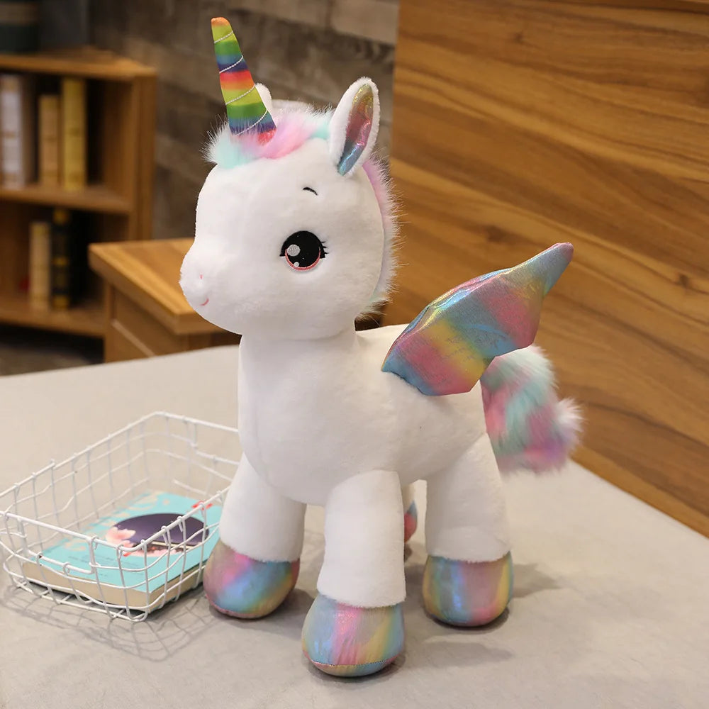 🦄 Huggable Rainbow Unicorn Plush – The Cutest Valentine Hug 💖✨
