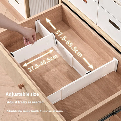 Expandable Drawer Divider – Adjustable Storage Separator for Clothes, Kitchen & Home Drawers