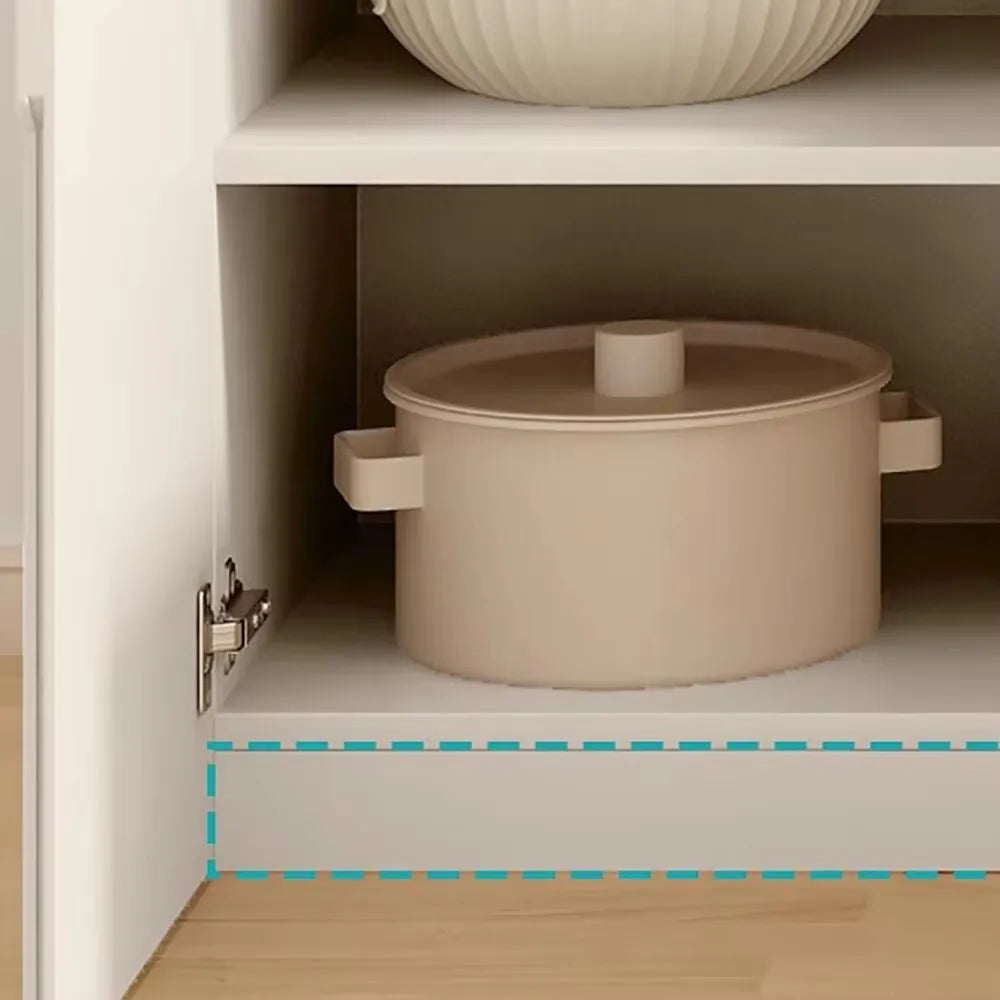 ✨ Modern Space-Saving Nightstand Cabinet – Multi-Door Storage, Vintage Minimalist Bedside Cupboard (80-158cm)