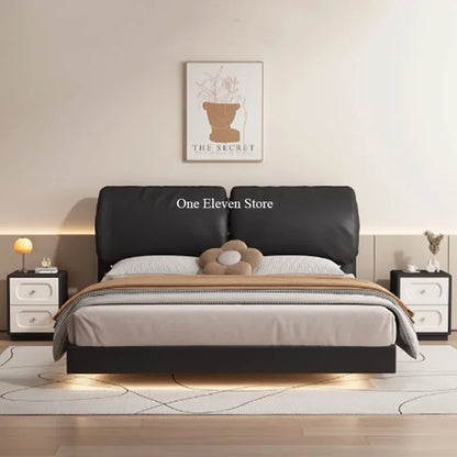 🛏️ Modern Luxe Bedside Nightstand – Dual Drawer Storage Table (45×40×60cm)