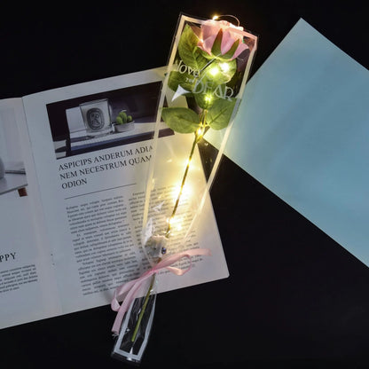 🌹 Glowing LED Rose – A Single Flower That Speaks Forever 💡💖