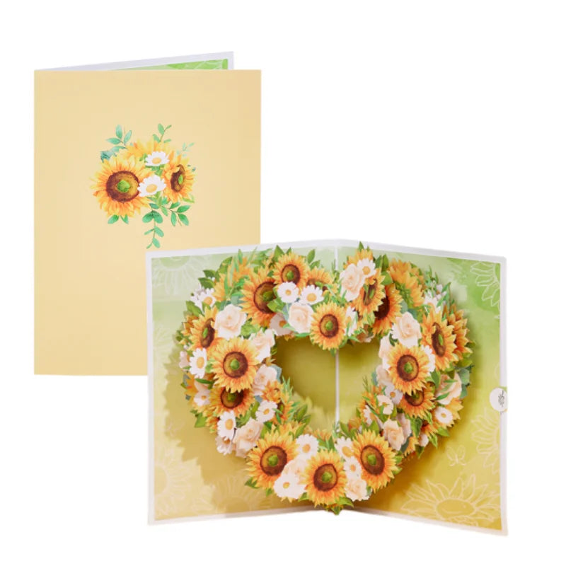💌 3D Pop-Up Flower Greeting Card – A Blooming Surprise of Love 🌸✨