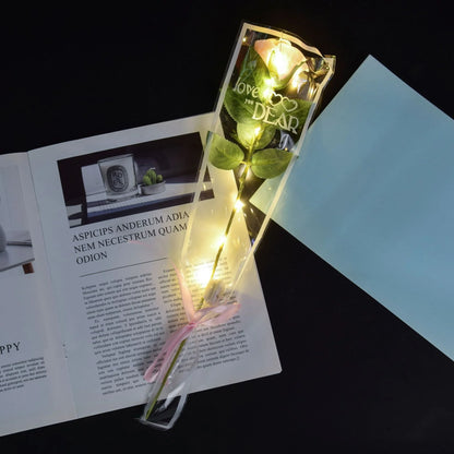 🌹 Glowing LED Rose – A Single Flower That Speaks Forever 💡💖