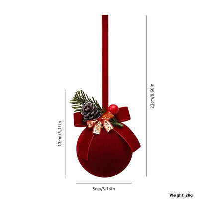 🔔 VelvetChime Christmas Hanging Bells Décor 🔔