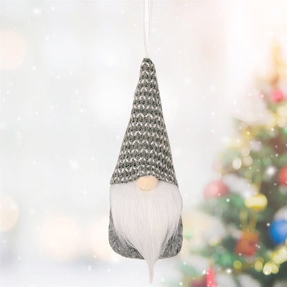 Nordic Christmas Gnome Ornaments – Cozy Knitted Santa Elves for Holiday Magic ‍♂️✨