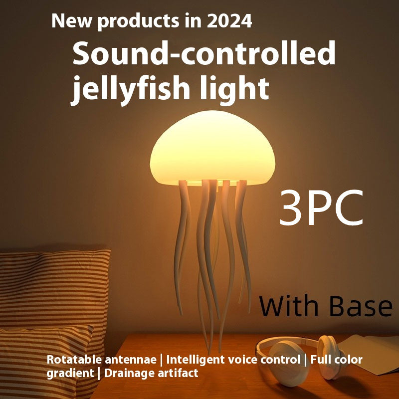 Jellyfish LED Mood Lamp – Relaxing Night Light & Room Decor