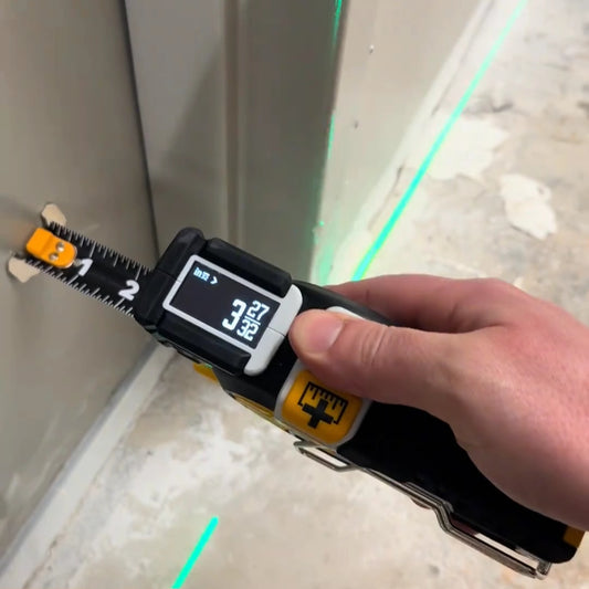 4-in-1 Laser Smart Ruler™ – Laser Measure + Tape + Crosshair + Angle Finder