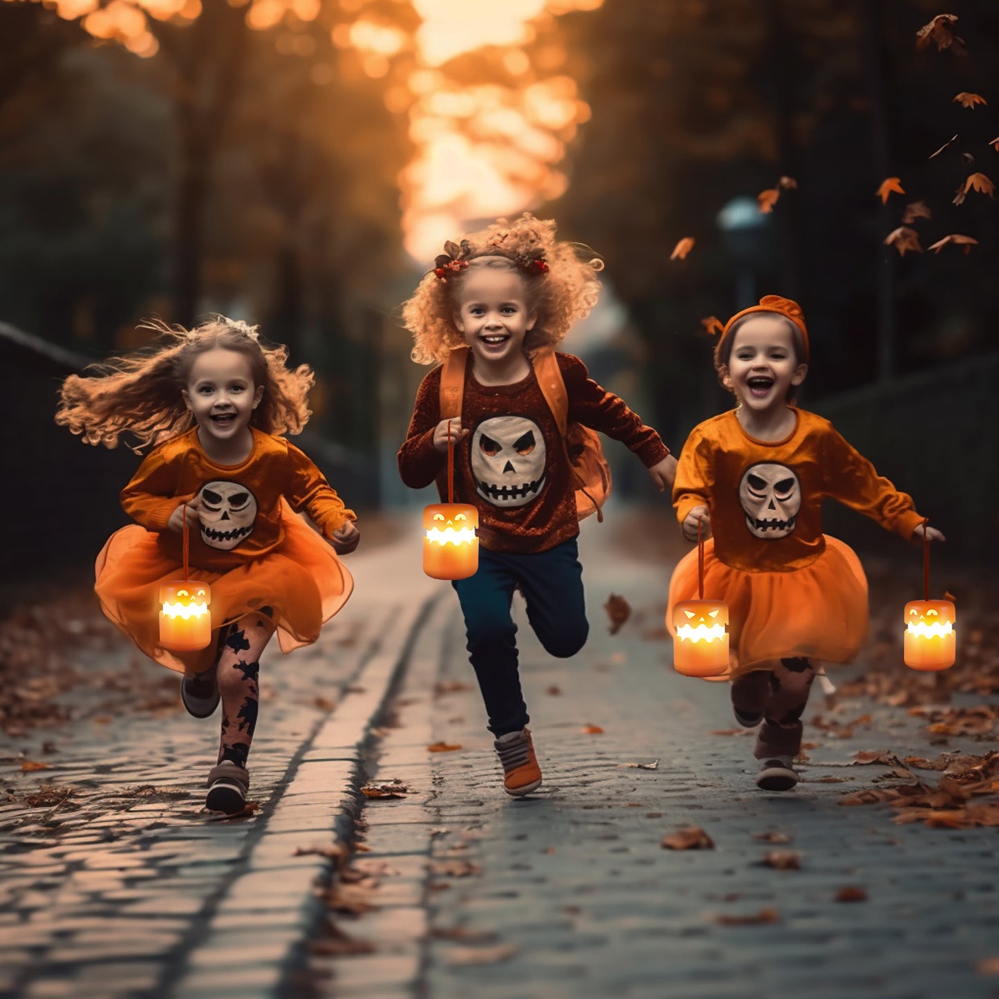 ✨ Foldable Halloween Pumpkin Lamp  – Portable Mini Night Light  | Spooky-Cute Bedside Glow