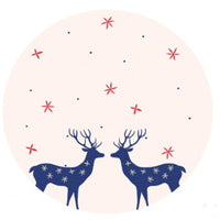 Red “Merry Christmas” Cartoon Tree Skirt – 90cm Soft Flannel Base Mat with Santa, Reindeer & Bear Design  Festive Holiday Decor for Families