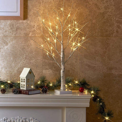 LED Birch Tree Light – Elegant Winter Glow for Home & Holiday Décor ✨