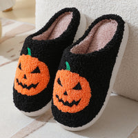 ✨ “Halloween Pumpkin Slippers – Cozy Cartoon Indoor House Shoes”