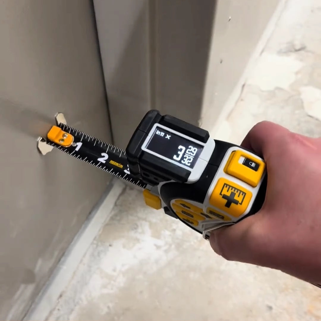 4-in-1 Laser Smart Ruler™ – Laser Measure + Tape + Crosshair + Angle Finder