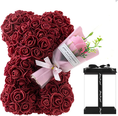 Rose Bear – A Hug Made of Roses for Valentine’s Day