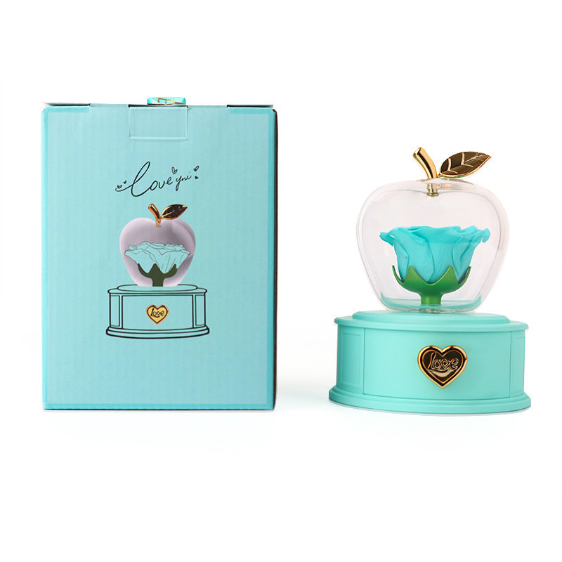 🌹 Preserved Rose Jewelry Display Box – A Forever Love Gift ✨💝