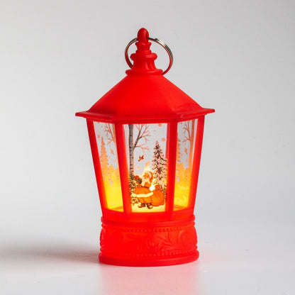 Santa Claus & Snowman Christmas LED Lanterns – Magical Holiday Home Décor ✨