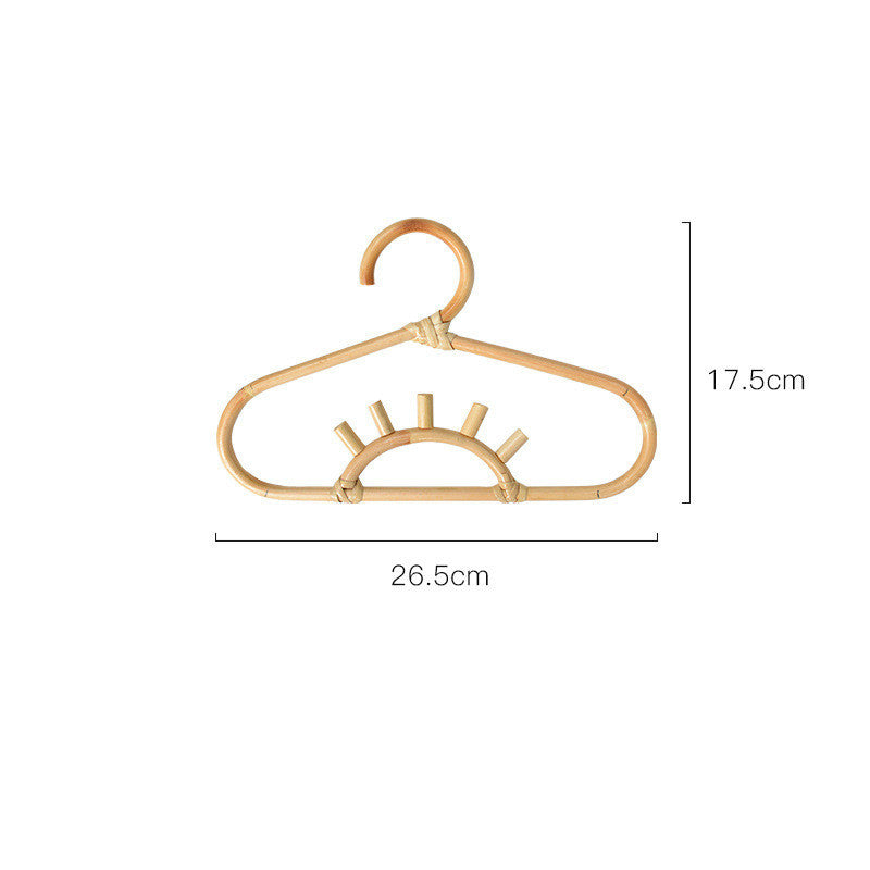 🌞 Sunny Dreams Rattan Hanger Set — Handcrafted Boho Charm, Soft Tones & Full of Cozy Warmth! 🌿✨