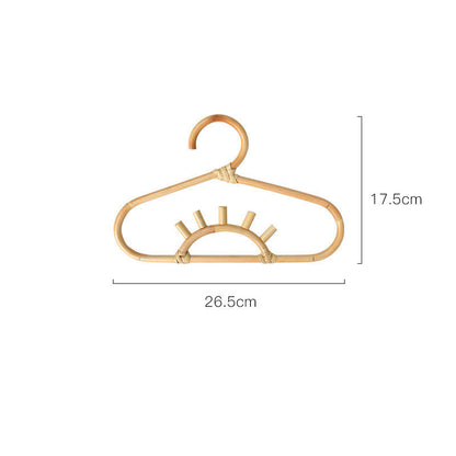 🌞 Sunny Dreams Rattan Hanger Set — Handcrafted Boho Charm, Soft Tones & Full of Cozy Warmth! 🌿✨