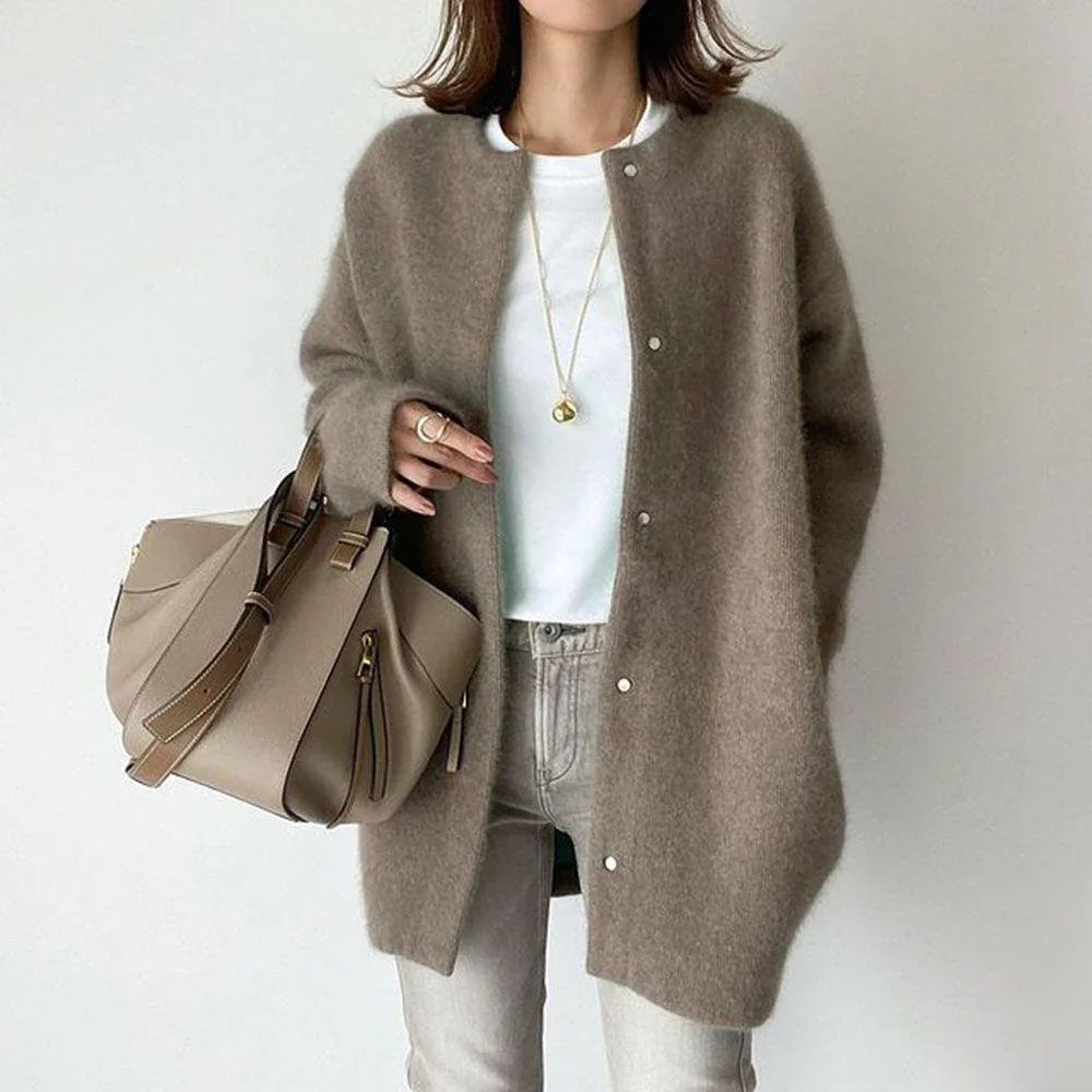 The Cozy Knit Cardigan | Oversized Fall & Winter Sweater Coat