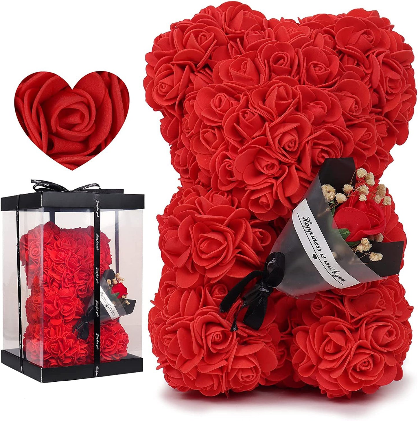 Rose Bear – A Hug Made of Roses for Valentine’s Day
